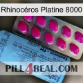 Rhinocéros Platine 8000 35